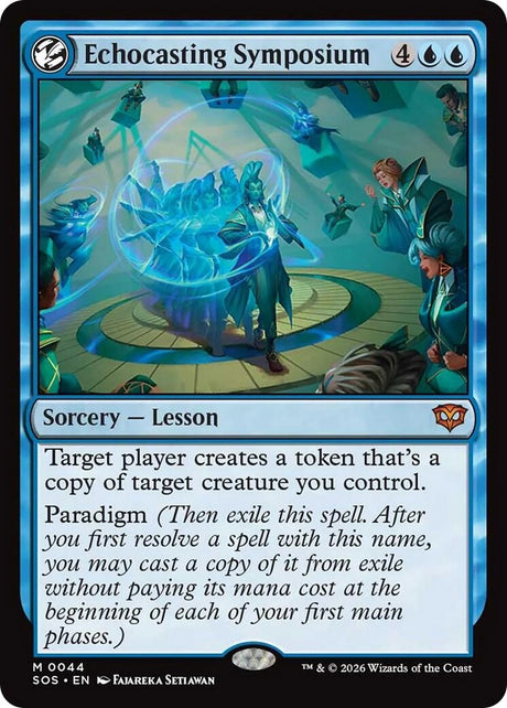 Image for Echocasting Symposium (44) (Foil) (Secrets of Strixhaven) - Magic: The Gathering