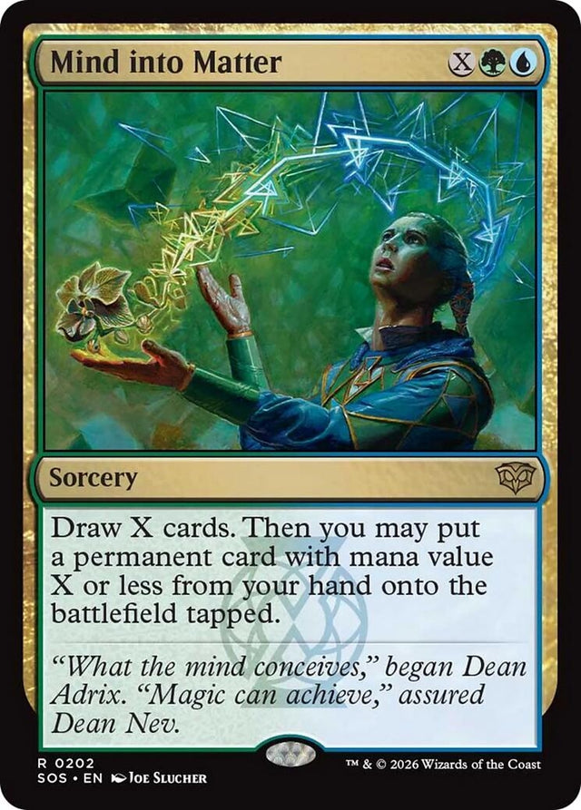 Image for Mind into Matter (202) (Secrets of Strixhaven) - Magic: The Gathering