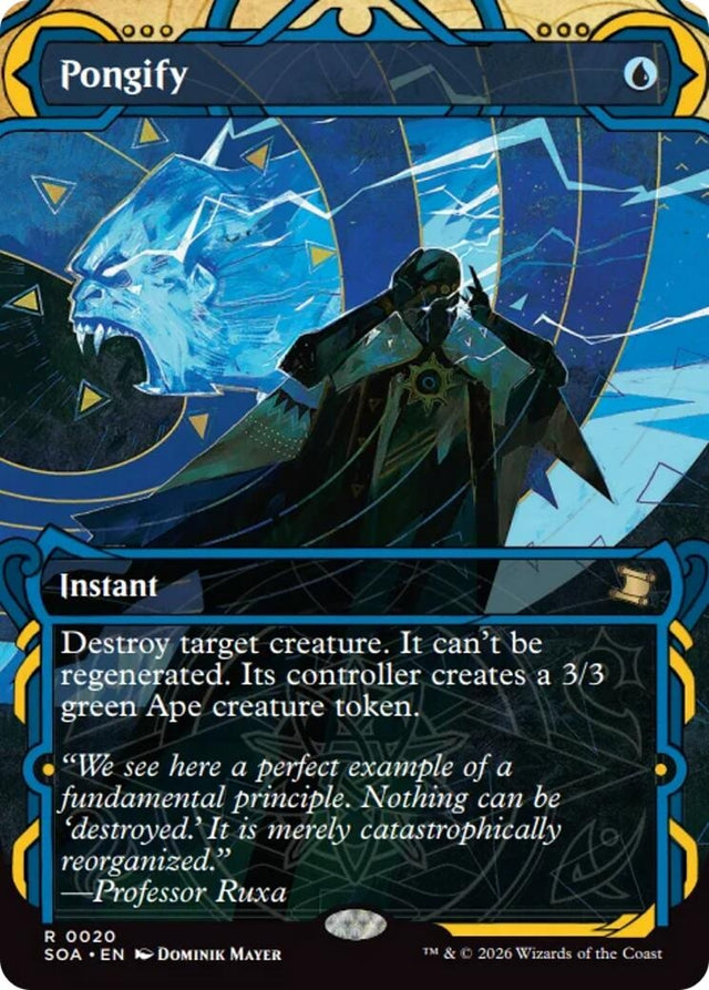 Image for Pongify (20) (Foil) (Secrets of Strixhaven: Mystical Archive) - Magic: The Gathering