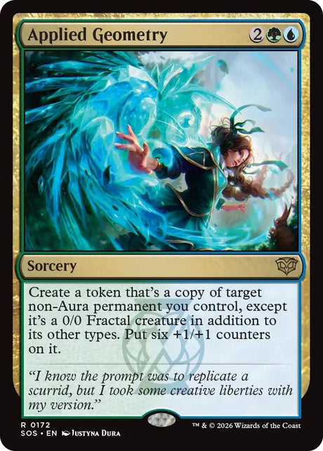 Image for Applied Geometry (172) (Foil) (Secrets of Strixhaven) - Magic: The Gathering