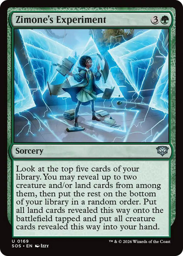 Image for Zimone's Experiment (169) (Secrets of Strixhaven) - Magic: The Gathering