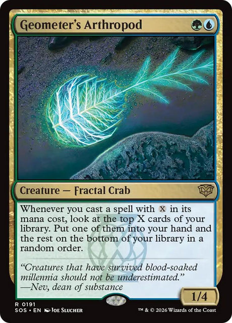 Image for Geometer's Arthropod (191) (Secrets of Strixhaven) - Magic: The Gathering