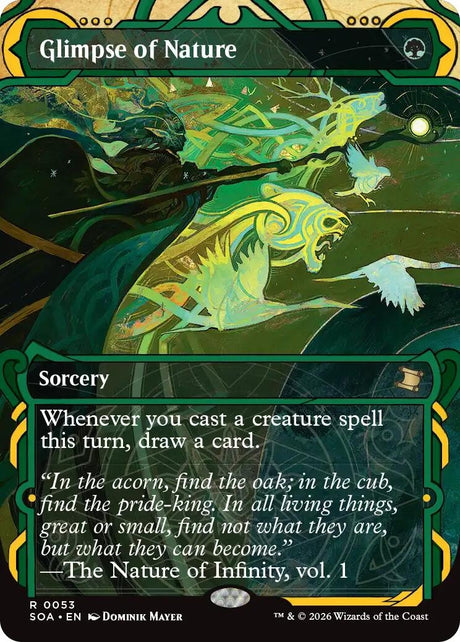 Image for Glimpse of Nature (53) (Secrets of Strixhaven: Mystical Archive) - Magic: The Gathering