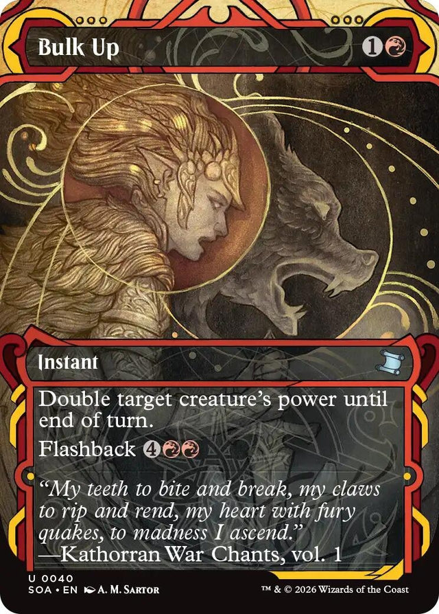 Image for Bulk Up (40) (Foil) (Secrets of Strixhaven: Mystical Archive) - Magic: The Gathering