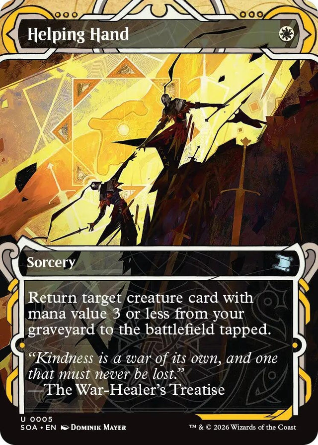 Image for Helping Hand (5) (Foil) (Secrets of Strixhaven: Mystical Archive) - Magic: The Gathering