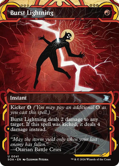 Image for Burst Lightning (41) (Secrets of Strixhaven: Mystical Archive) - Magic: The Gathering
