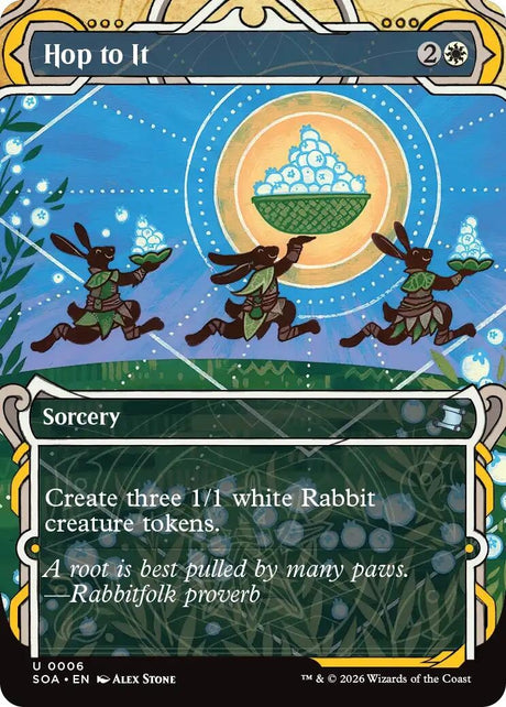 Image for Hop to It (6) (Foil) (Secrets of Strixhaven: Mystical Archive) - Magic: The Gathering