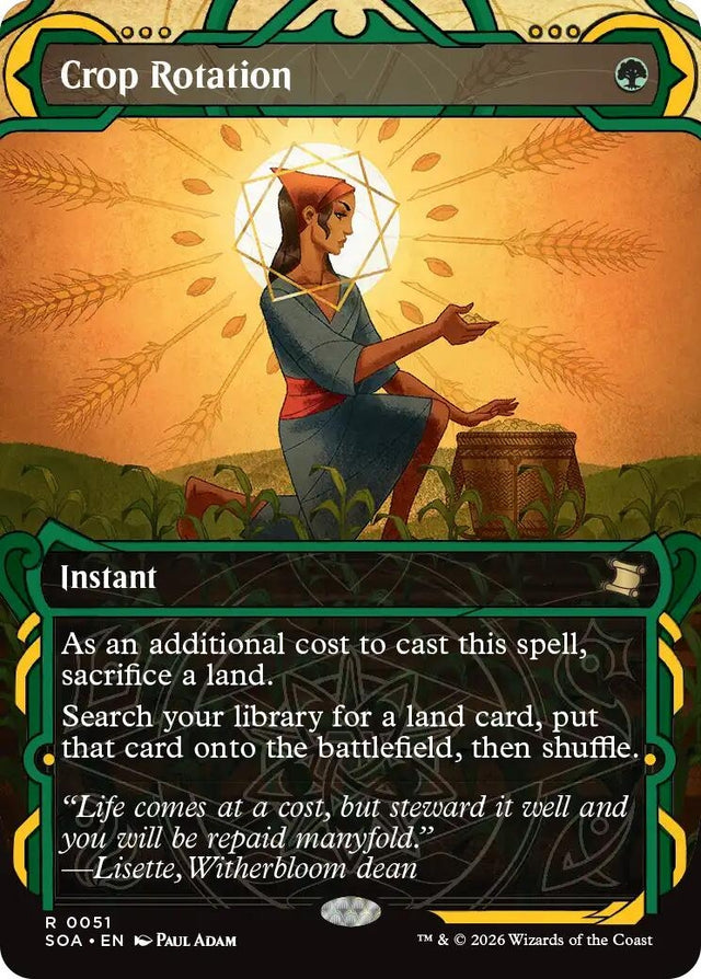 Image for Crop Rotation (51) (Foil) (Secrets of Strixhaven: Mystical Archive) - Magic: The Gathering