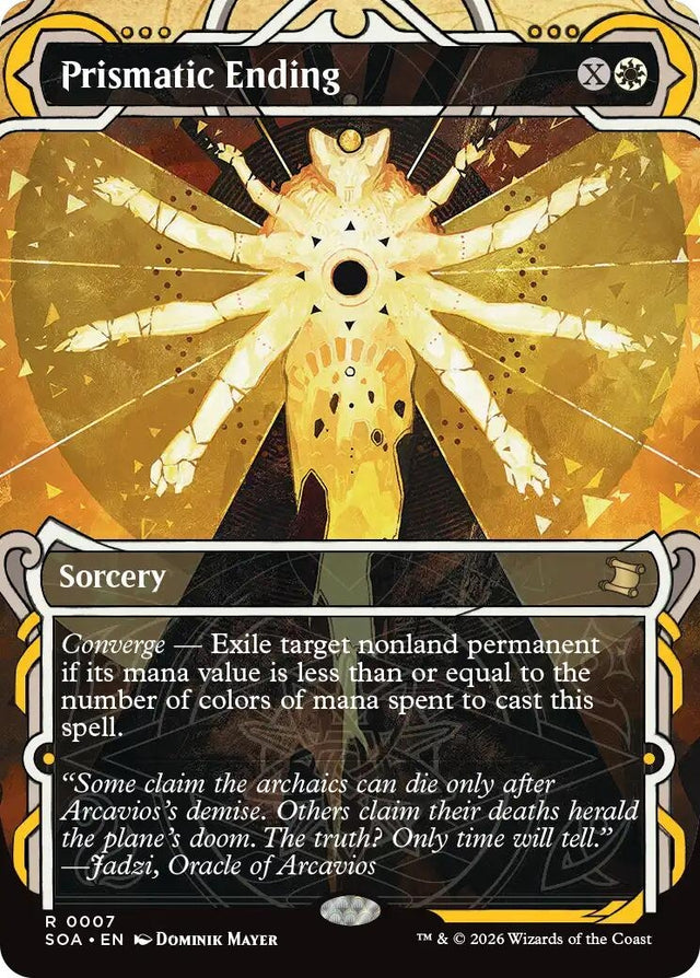 Image for Prismatic Ending (7) (Foil) (Secrets of Strixhaven: Mystical Archive) - Magic: The Gathering