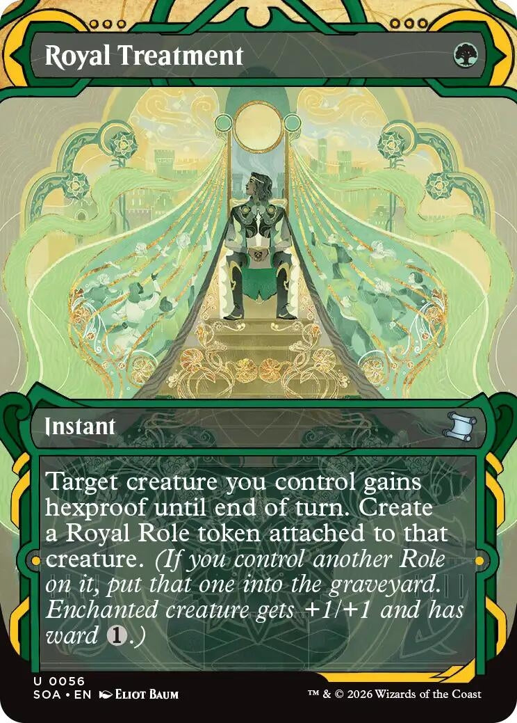 Image for Royal Treatment (56) (Foil) (Secrets of Strixhaven: Mystical Archive) - Magic: The Gathering