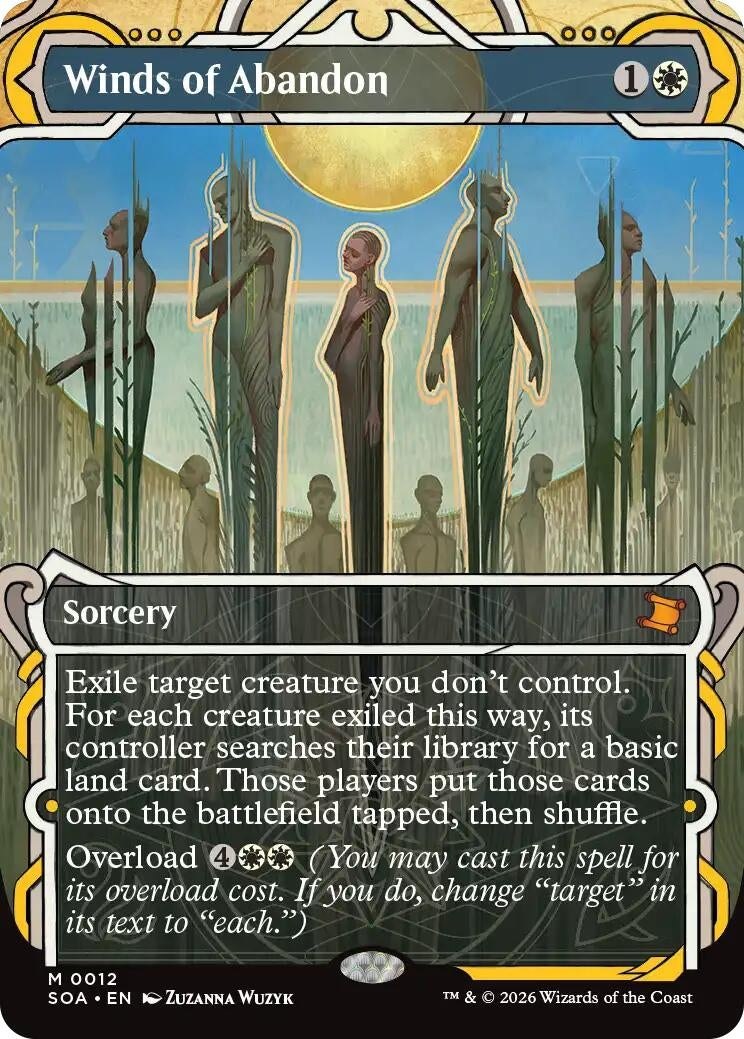 Image for Winds of Abandon (12) (Foil) (Secrets of Strixhaven: Mystical Archive) - Magic: The Gathering