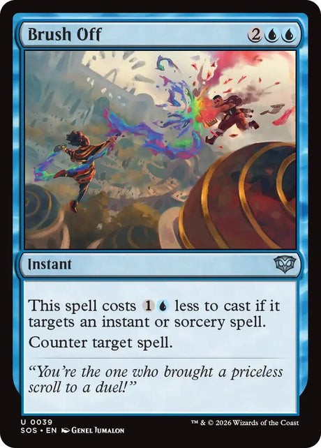 Image for Brush Off (39) (Foil) (Secrets of Strixhaven) - Magic: The Gathering