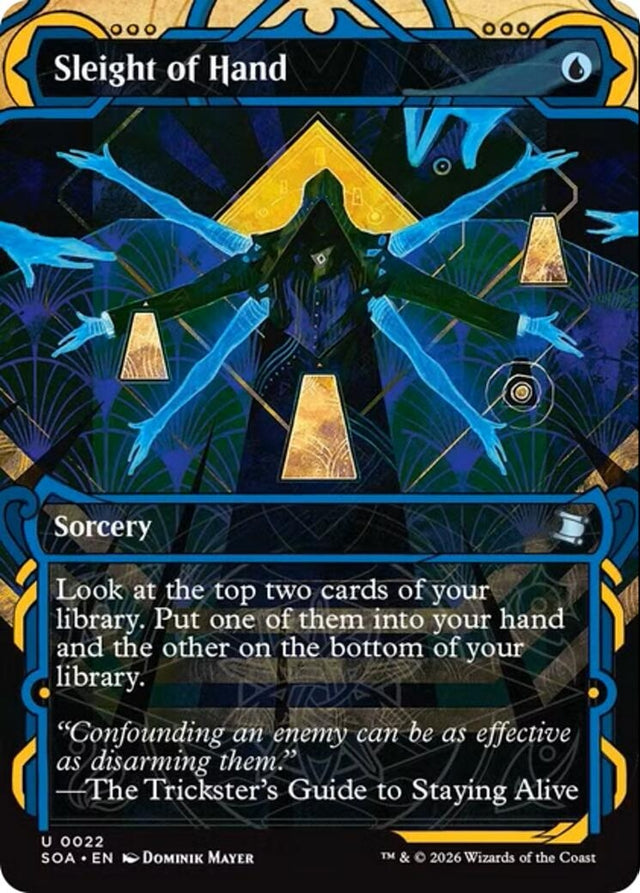 Image for Sleight of Hand (22) (Foil) (Secrets of Strixhaven: Mystical Archive) - Magic: The Gathering