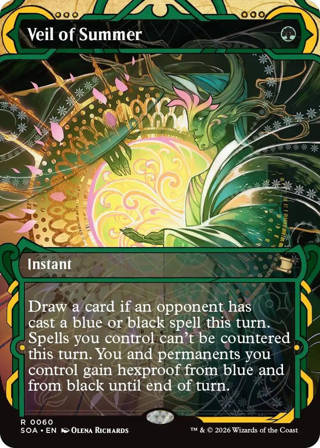 Image for Veil of Summer (60) (Foil) (Secrets of Strixhaven: Mystical Archive) - Magic: The Gathering