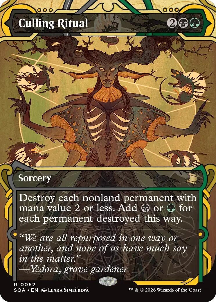 Image for Culling Ritual (62) (Foil) (Secrets of Strixhaven: Mystical Archive) - Magic: The Gathering