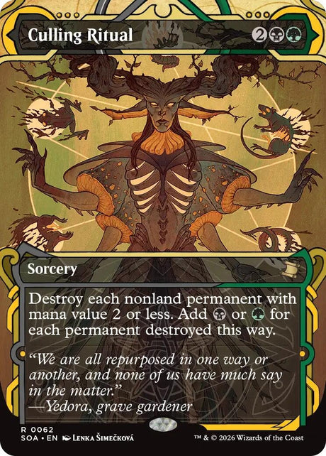 Image for Culling Ritual (62) (Foil) (Secrets of Strixhaven: Mystical Archive) - Magic: The Gathering