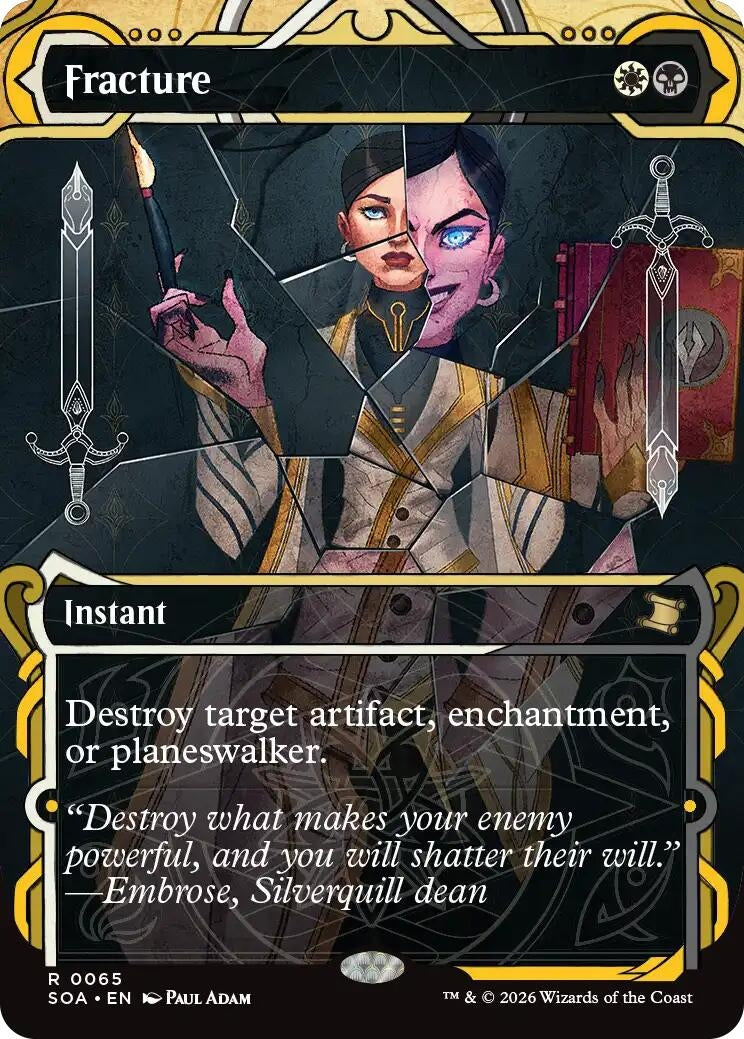 Image for Fracture (65) (Foil) (Secrets of Strixhaven: Mystical Archive) - Magic: The Gathering