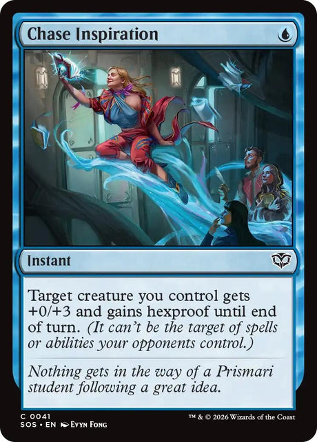 Image for Chase Inspiration (41) (Foil) (Secrets of Strixhaven) - Magic: The Gathering