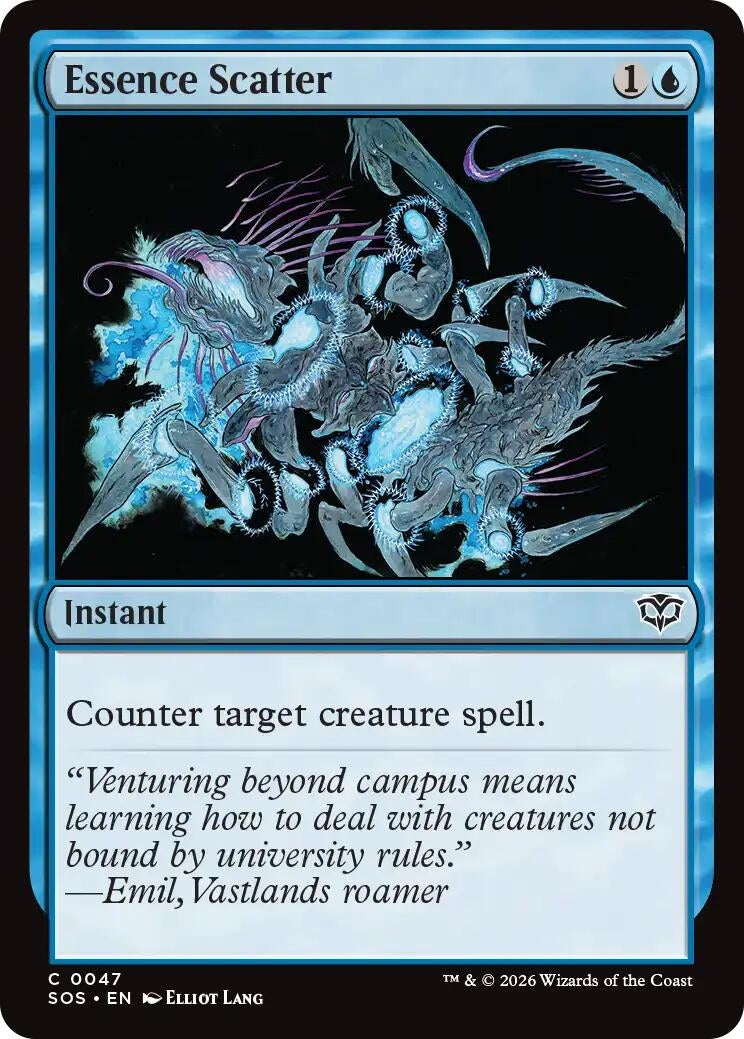 Image for Essence Scatter (47) (Foil) (Secrets of Strixhaven) - Magic: The Gathering