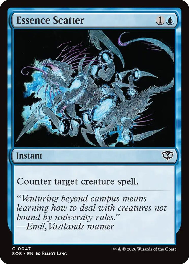 Image for Essence Scatter (47) (Foil) (Secrets of Strixhaven) - Magic: The Gathering