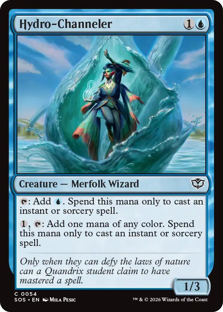 Image for Hydro-Channeler (54) (Foil) (Secrets of Strixhaven) - Magic: The Gathering