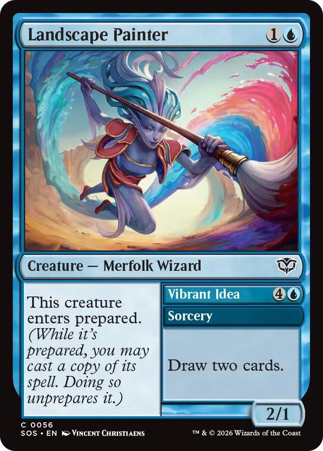 Image for Landscape Painter (56) (Foil) (Secrets of Strixhaven) - Magic: The Gathering