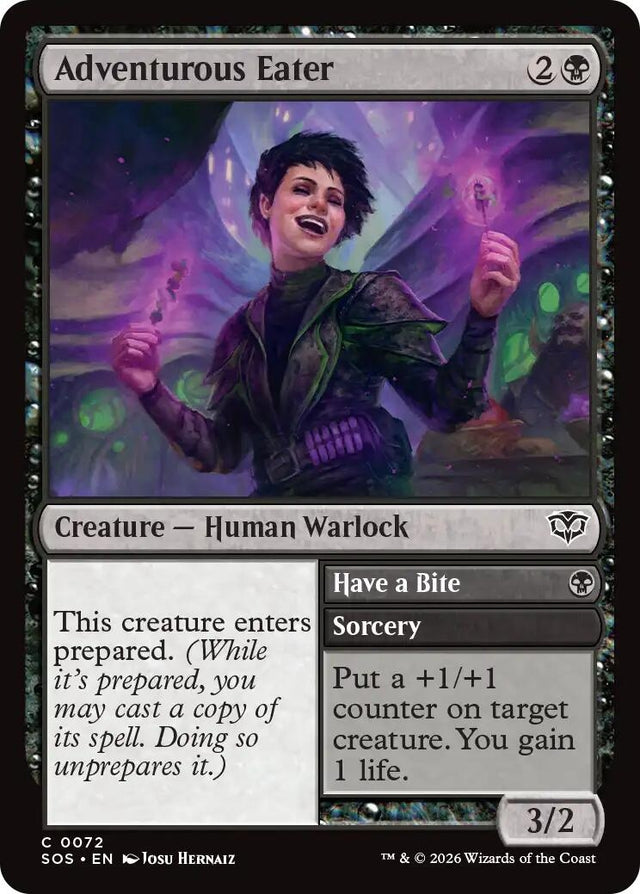 Image for Adventurous Eater (72) (Secrets of Strixhaven) - Magic: The Gathering