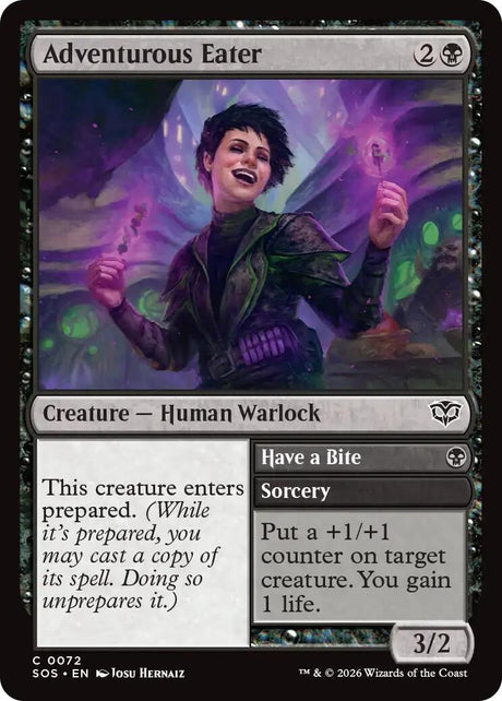 Image for Adventurous Eater (72) (Foil) (Secrets of Strixhaven) - Magic: The Gathering