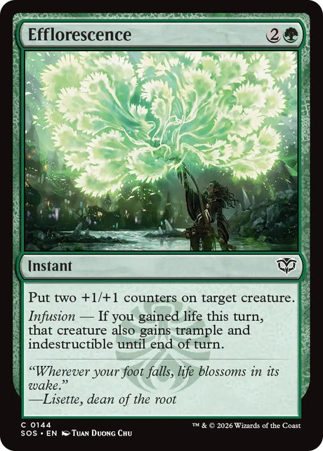 Image for Efflorescence (144) (Secrets of Strixhaven) - Magic: The Gathering