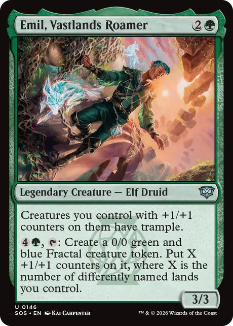 Image for Emil, Vastlands Roamer (146) (Secrets of Strixhaven) - Magic: The Gathering