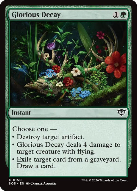 Image for Glorious Decay (150) (Secrets of Strixhaven) - Magic: The Gathering