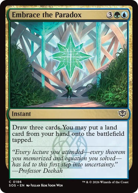 Image for Embrace the Paradox (186) (Secrets of Strixhaven) - Magic: The Gathering