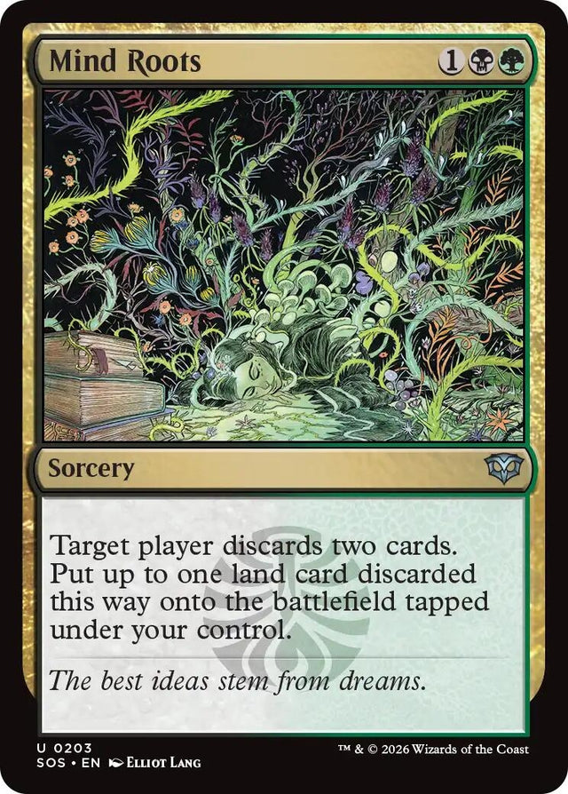 Image for Mind Roots (203) (Secrets of Strixhaven) - Magic: The Gathering