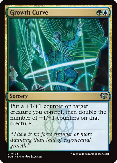 Image for Growth Curve (193) (Secrets of Strixhaven) - Magic: The Gathering