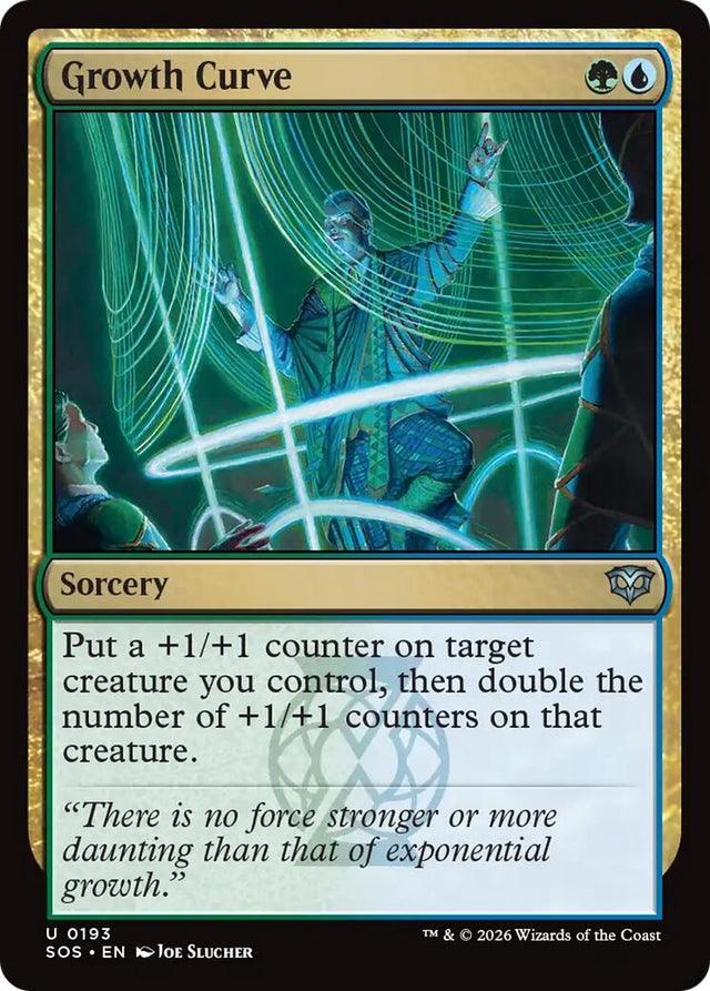 Image for Growth Curve (193) (Secrets of Strixhaven) - Magic: The Gathering
