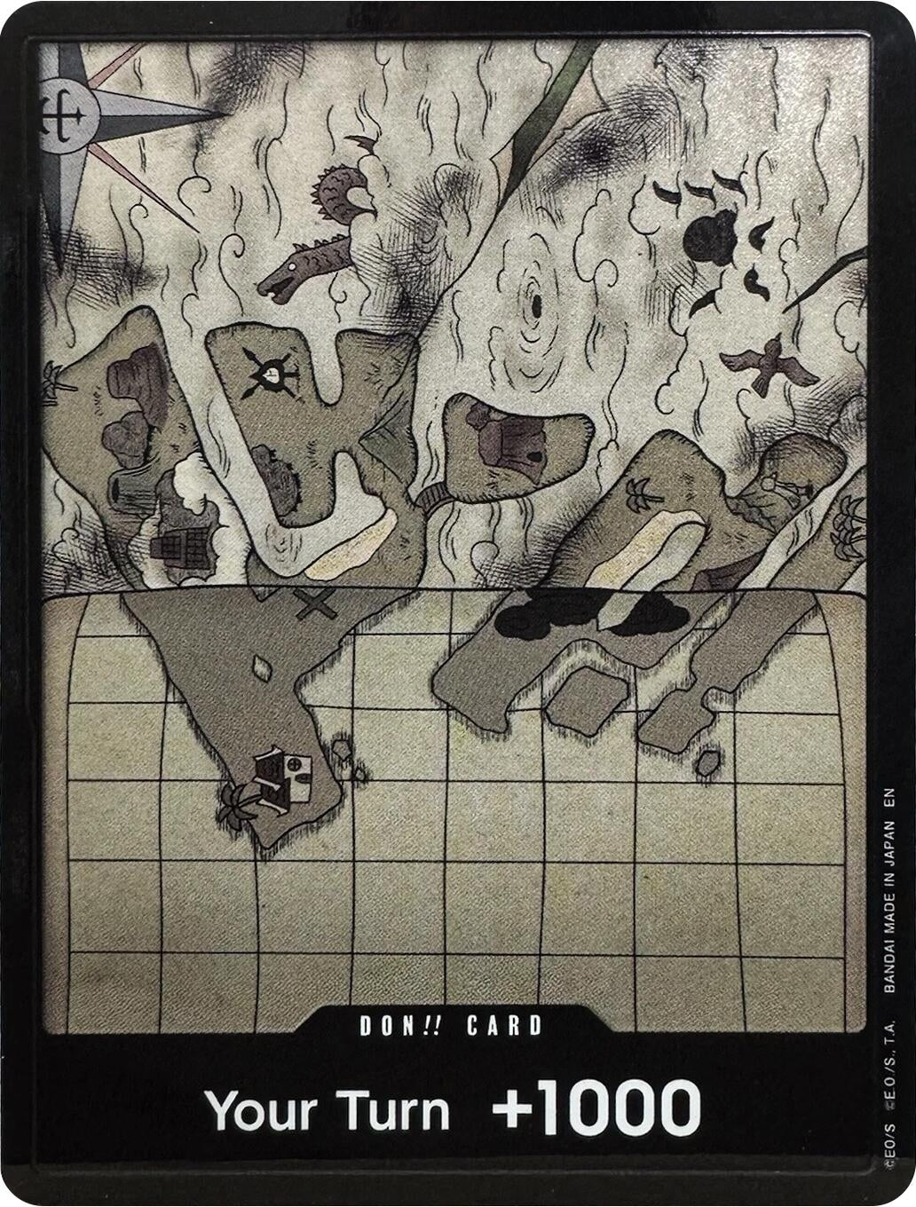 Image for DON!! Card (Sky Island Map) (Double Pack Set Vol. 10) (Foil) (Adventure on Kami's Island) (OP15-EB04) - One Piece Card Game