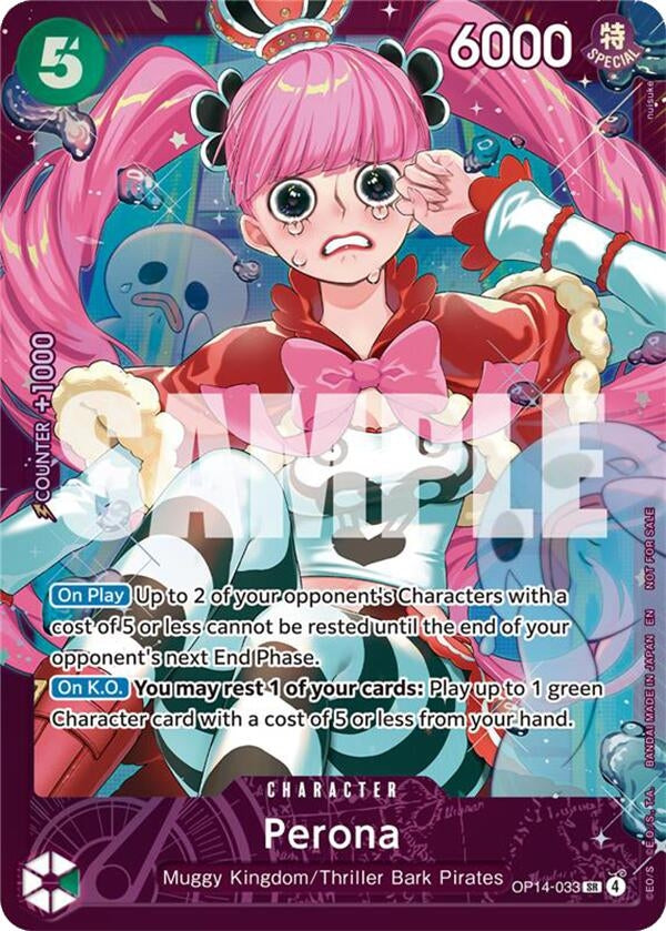 Image for Perona (Extra Grand Battle for Stores Spring 2026) (OP14-033) (Foil) (One Piece Promotion Cards) (OP-PR) - One Piece Card Game