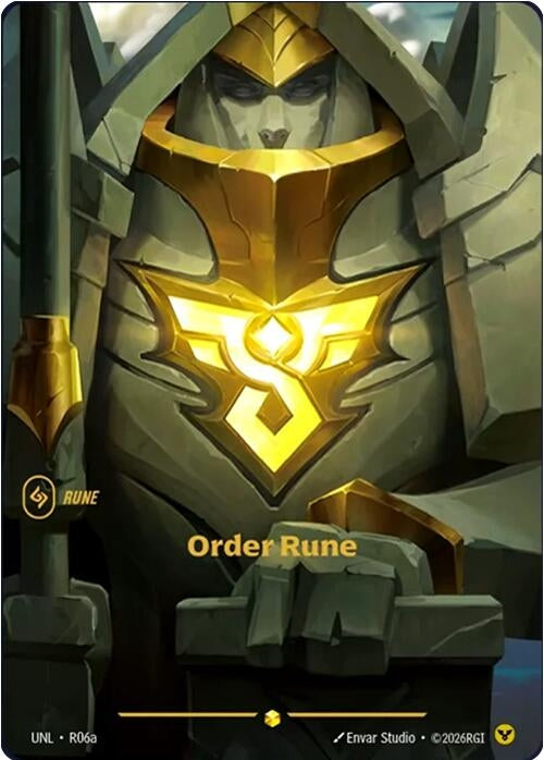 Order Rune (R06a) (R06a) (Foil) (Unleashed)