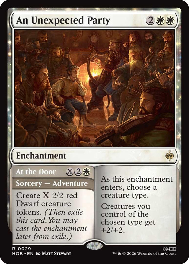 Image for An Unexpected Party (29) (The Hobbit) (HOB) - Magic: The Gathering