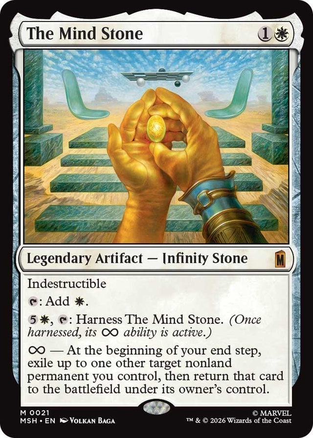 Image for The Mind Stone (21) (Marvel Super Heroes) - Magic: The Gathering
