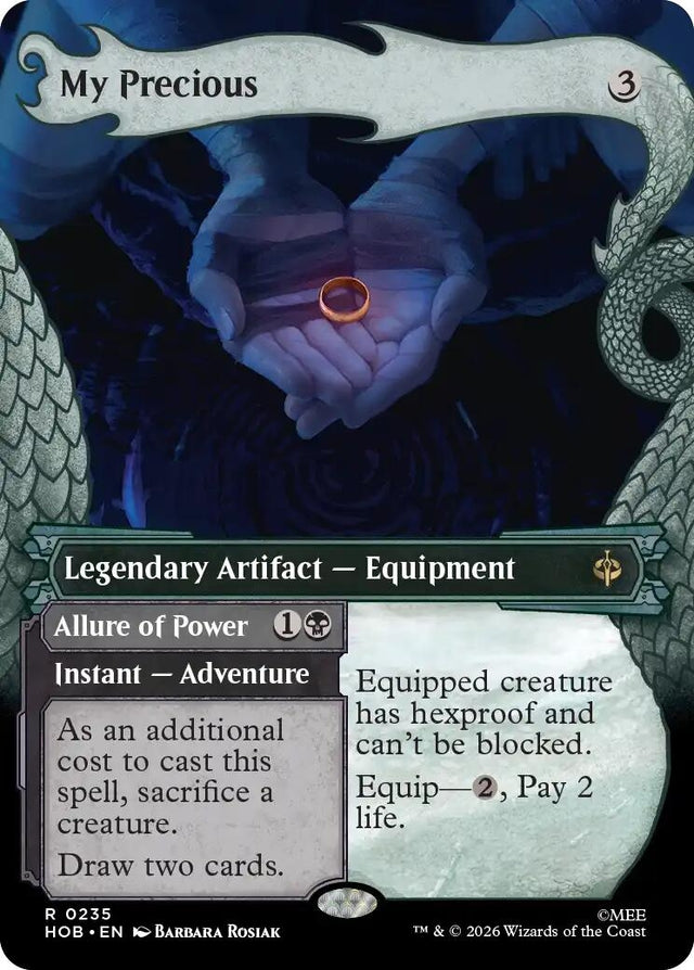 Image for My Precious (Showcase) (235) (The Hobbit) (HOB) - Magic: The Gathering