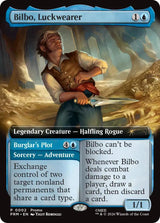 Image for Bilbo, Luckwearer (Extended Art) (2) (Foil) (Unique and Miscellaneous Promos) (UMP) - Magic: The Gathering
