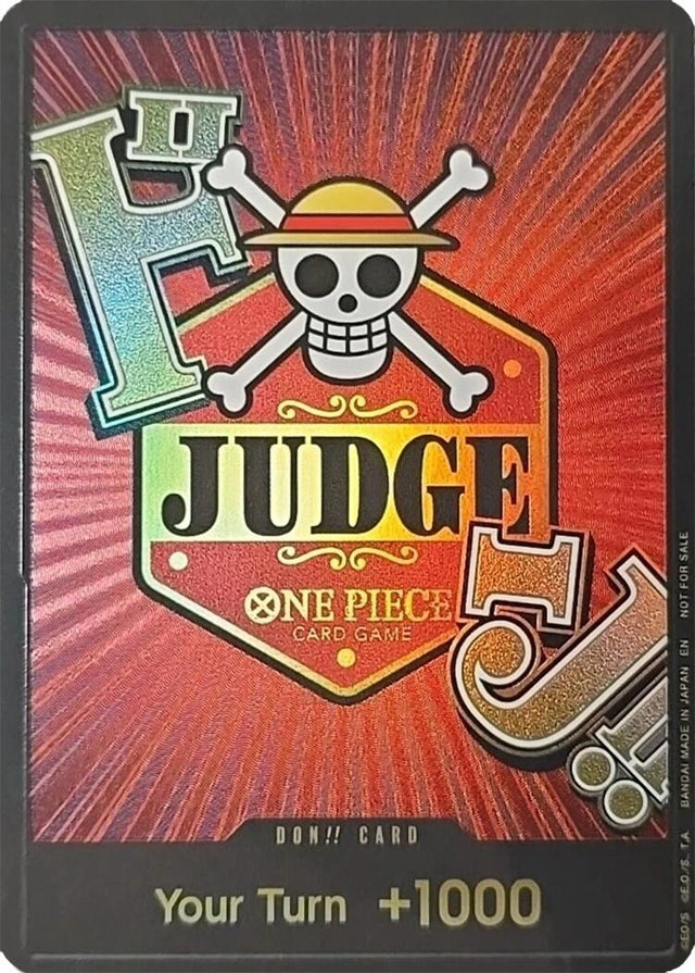Image for DON!! Card (Judge Promo Championship 25-26) (Foil) (One Piece Promotion Cards) (OP-PR) - One Piece Card Game