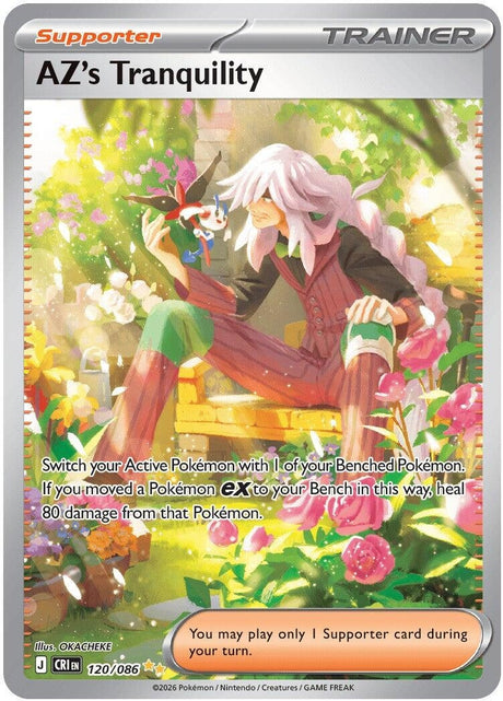 Image for AZ's Tranquility (120/086) (Holofoil) (ME04: Chaos Rising) - Pokemon