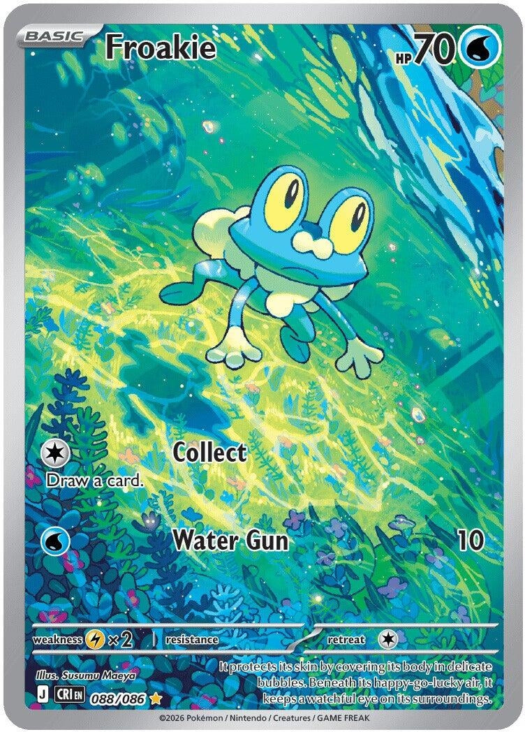 Froakie (088/086) (Holofoil) (ME04: Chaos Rising)