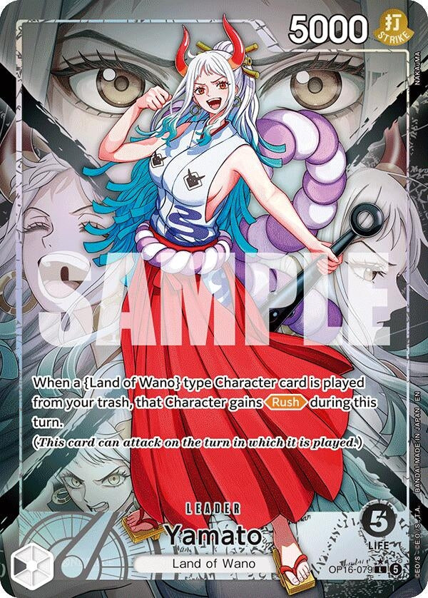 Image for Yamato (079) (Alternate Art) (OP16-079) (Foil) (The Time of Battle) - One Piece Card Game
