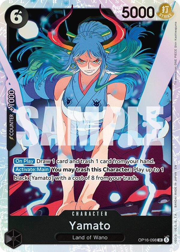 Image for Yamato (098) (OP16-098) (Foil) (The Time of Battle) - One Piece Card Game