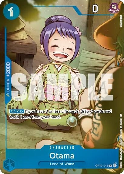 Image for Otama (Premium Card Collection -Best Selection Vol. 6-) (OP13-043) (Foil) (One Piece Promotion Cards) (OP-PR) - One Piece Card Game