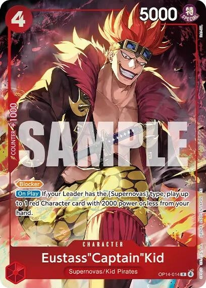 Image for Eustass"Captain"Kid (Premium Card Collection -Best Selection Vol. 6-) (OP14-014) (Foil) (One Piece Promotion Cards) (OP-PR) - One Piece Card Game