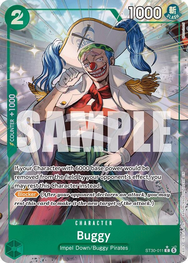 Buggy (Full Art) (ST30-011) (Foil) (Starter Deck EX: Luffy & Ace)